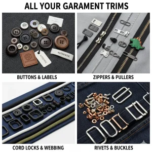 Why Choosing a One-Stop Supplier for All Your Garment Trims Saves Time and Money